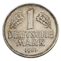 1961-J Germany Federal Republic Mark (XF Condition) KM# 110 - £60.28 GBP