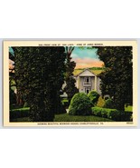 VTG Postcard Home of James Monroe Charlottesville Virginia - $5.39