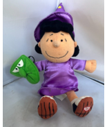 Peanuts Lucy Witch Halloween Costume Great Pumpkin 11” Plush Hallmark WO... - $375.38 MXN