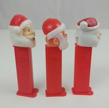 Vintage Lot of 3 Christmas Pez Dispensers 3 Diffreent Santa Clause Dispe... - £6.86 GBP