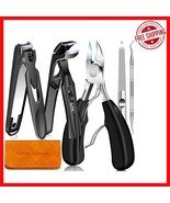 Stainless Steel Toenail Clippers Set for Thick Nails - Ergonomic &amp; Easy ... - $48.19 CAD