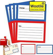 To from Return Address Mailing Labels 120 Pcs Blank Mail 3.5 x 4.5 Inch - €10,79 EUR