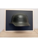 Medio casco alemán de la era de la Segunda Guerra Mundial M35 - placa de... - €64,87 EUR