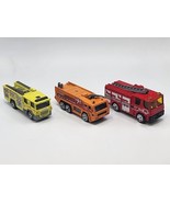 3 Lot-Matchbox-Emergency-1992 Airport Fire Truck-1998 Dennis Sabre-Scani... - $17.86