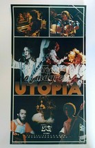 Todd Rundgren Utopia Band Poster Original 1975 Prog Rock Music 22&quot; Wall Art NOS - $45.13