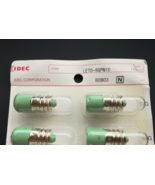 1PCS LETD-8G IDEC E12/15 Screw Base 12V AC/DC 7mA LED Lamp Green - $139.58 MXN