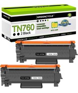 2PK Toner Cartridge for Brother TN760 TN-760 TN730 with Chip for HL-L2350DW - $25.99