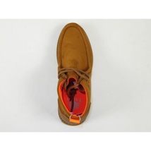 Men's TAYNO Wallabee Style Chukka Boots Soft Micro Suede MOJAVE S Camel image 15