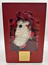 Lenox Yuletide Treasures Flying Animals Sheep Blown Glass Ornament U239 - $59.99