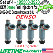 OEM Denso 4 Pieces Best Upgrade Fuel Injectors for 2005 Subaru Impreza 2.0L H4 - £113.65 GBP