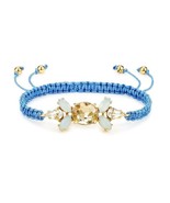 Juicy Couture gemstone  friendship adjustable  bracelet new $29.99 blue - £12.65 GBP