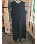 Ralph Lauren Purple Label Made in Italy Sleeveless Black Sweater Dress W... - $494.01