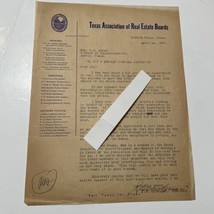 Texas Association Of Real Estate Boards J. C. Mytinger Wichita Falls TX ... - $463.94 MXN