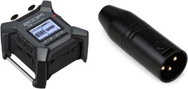 Zoom F3 Professional Field Recorder, 32-bit Float Recording &amp; RØDE Microphones - £316.21 GBP