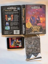 Phantasy Star II Sega Genesis Box Manual Game Working - $82.16