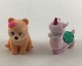 Barbie Pets Deluxe Collectible Figures Fuzzy Flocked Llama Bear Mattel T... - $278.21 MXN
