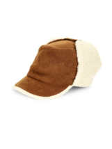 MARCUS ADLER  Men&#39;s Faux Fur-Lined Trapper Corduroy Hat Size M / L New - $65.13