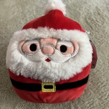 NEW Squishmallows SANTA Nick Red White Holiday Christmas Fleece Plush Toy 5” - £9.63 GBP