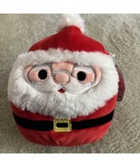 NEW Squishmallows SANTA Nick Red White Holiday Christmas Fleece Plush To... - £9.63 GBP