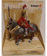 Schleich Ritter Knight w/Lance on Horse Figure Gold Silver No. 70017 Ret... - £44.71 GBP