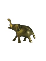 Vintage Solid Brass Elephant 30016 - £23.25 GBP