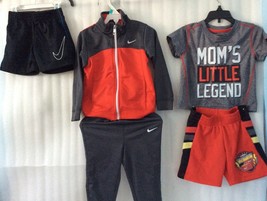Baby Kids NIKE Disney Track Suit Size 2T Gray Black Red Full Zip Jacket ... - $546.53 MXN
