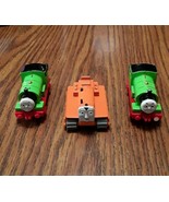 Ertel 1992 Thomas the train Toys Trains Tankers Percy Terrance Lot of 3 - £8.44 GBP