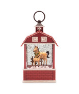 LED Horse Barn Snow Globe 11&quot;H - $104.11 CAD