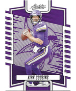 Kirk Cousins 2023 Panini Absolute Retail #25 Minnesota Vikings Football ... - $0.65