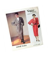 Vogue American Designer 1461 Sewing Pattern Anne Klein Misses Dress Uncu... - £19.46 GBP