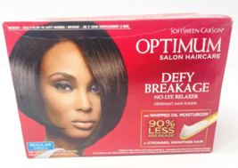 Softsheen Carson Optimum Salon Haircare Defy Breakage No Lye Relaxer Reg... - $49.99