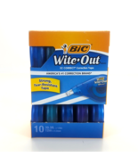 10 Pack BIC Wite Out White Correction Tape EZ Correct Dry Film Dispenser... - $23.23