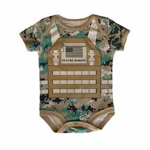 TC U.S.M.C. Future Marine Flak Jacket Baby Bodysuit (0-3 Months) - £20.64 GBP