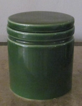 Furio Home Handmade Ceramic Green Pottery Storage Container Canister - M... - $16.99