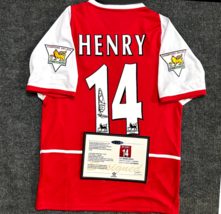 Thierry Henry Signed Arsenal 03/04 Home Signature Shirt/Jersey COA Retro - £107.91 GBP