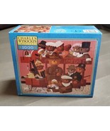 Charles Wysocki Jigsaw Puzzle 1000 Piece COMPLETE “Teddy Bus” Teddy Bears - £15.35 GBP