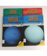Lot of 4 My Report Link Solar System Hardback Books Earth Uranus Neptune... - €10,93 EUR