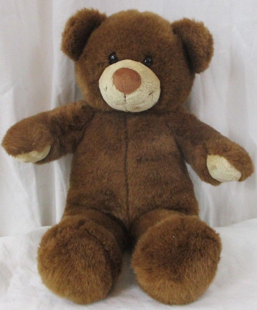 Teddy Bear Build A Bear Bear Dark Brown Stuffed  Kids Toys boys girls - $8.31