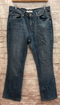 LEVI&#39;S Jeans Women 10 Short Misses 515 MID RISE BOOT CUT Stretch 32x29.5 - $36.00