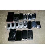 Lot of 18 LG CELL PHONES *PARTS REPAIR UNTESTED* Different Carriers - £160.05 GBP