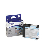 Epson T580500 LIGHT CYAN ULTRACHROME INK FOR 80 ML STYLUS PRO 3800 - $3,090.90 MXN