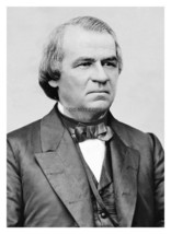 Andrew Johnson 17TH President Of The United States Of America 5X7 Photo Reprint - £6.66 GBP