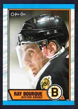 Boston Bruins Ray Bourque 1989 O Pee Chee OPC Hockey Card #110 nr mt - £0.39 GBP