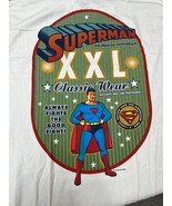 1990s Vintage Superman XXL Justice DC Comic T-Shirt Extra Large ⭐️NEW OL... - $136.40 CAD