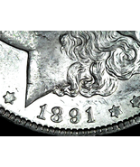Morgan Dollar 1891 AA21-1122  - $135.09 CAD