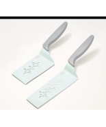 Kuhn Rikon Slice &amp; Serve Knives Set of 2 with Sheaths K65363 NEW Grey An... - €25,32 EUR