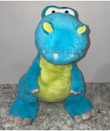 Gund REXIE The Silly Blue Tyrannosaurus Rex T-Rex Dinosaur 13&quot; Plush Stu... - £17.40 GBP