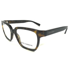 Dolce and Gabbana Eyeglasses Frames DG3282 502 Polished Brown Tortoise 5... - £38.15 GBP