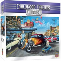 Childhood Dreams Hot Rods and Milkshakes 1000 pc Puzzle Masterpieces #71811 - $29.99