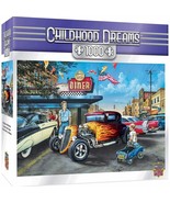 Childhood Dreams Hot Rods and Milkshakes 1000 pc Puzzle Masterpieces #71811 - £23.59 GBP